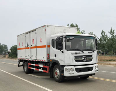大力牌DLQ5180XFWEQ6型腐蚀性物品厢式运输车